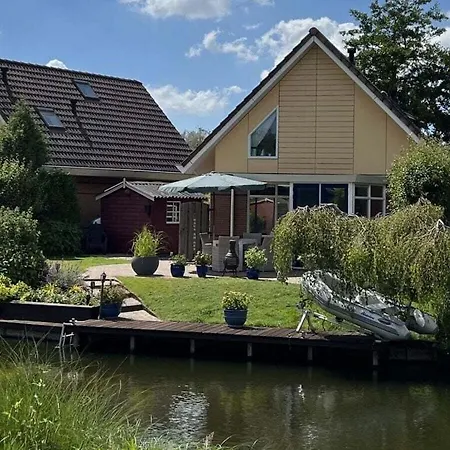Carpe Diem With Jetty And Boat Holiday home Medemblik